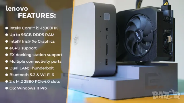 Beelink GTi13 Ultra е Windows Mini PC с 32GB RAM, снимка 2 - Геймърски - 49665070