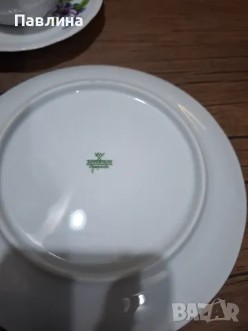 Тройни сетове баварски порцелан, снимка 11 - Чаши - 49889034