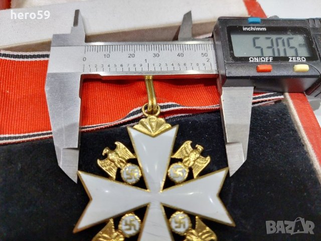 Комплект със звезда Немски орден 2 степен/дойче адлер/ WW2, снимка 17 - Антикварни и старинни предмети - 35192589