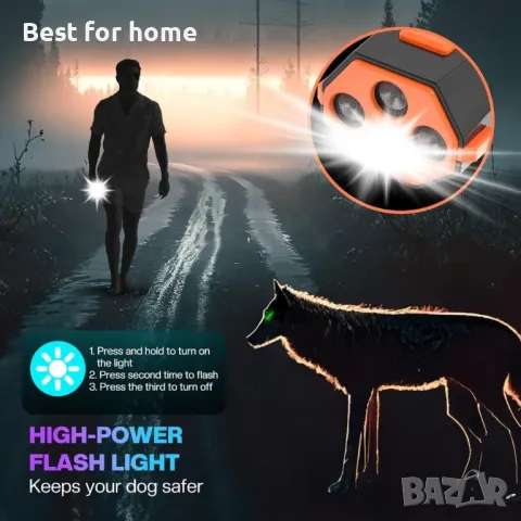 Ултразвуково устройство против лай Cuddle Cove, снимка 8 - За кучета - 49628815