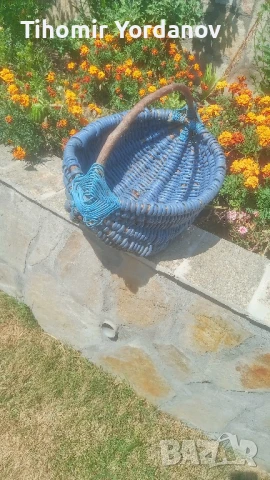 Плетена кошница , снимка 16 - Антикварни и старинни предмети - 51343923