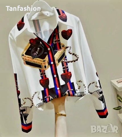 Дамска маркова риза D&G, снимка 6 - Ризи - 44013134