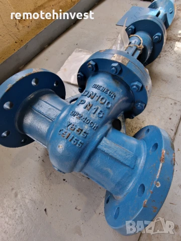 Спирателен Кран  с хидравличен цилиндър/ Индустриална Арматура / Siebeck - Rexroth , снимка 6 - Други машини и части - 51344523