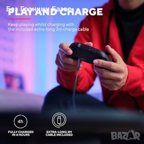 Ново Trust Зарядно за контролер Xbox Series X / S 20 часа Игрово Време USB-C, снимка 3 - Друга електроника - 43557166