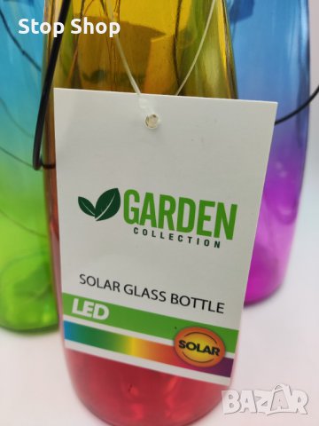 Соларни бутилки различни цветове , снимка 4 - Соларни лампи - 43986412