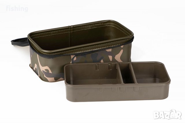 Несесер Fox Aquos Camo Rig Box & Tackle Bag, снимка 7 - Такъми - 33315598