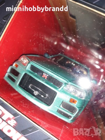 Nissan Skyline 1.24 GT-R  R34 BRIAN'S FAST & FURIOURS JADA, снимка 10 - Колекции - 40303725