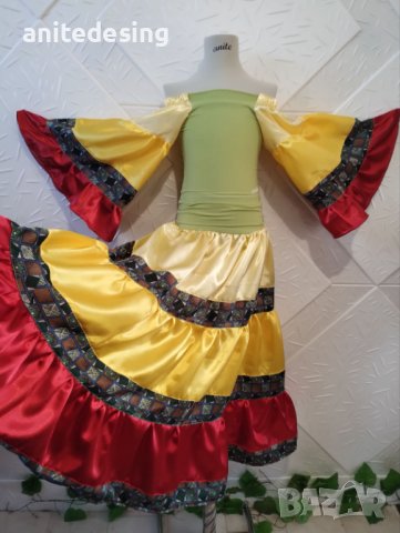 Детски ромски костюм, снимка 10 - Детски рокли и поли - 39638225