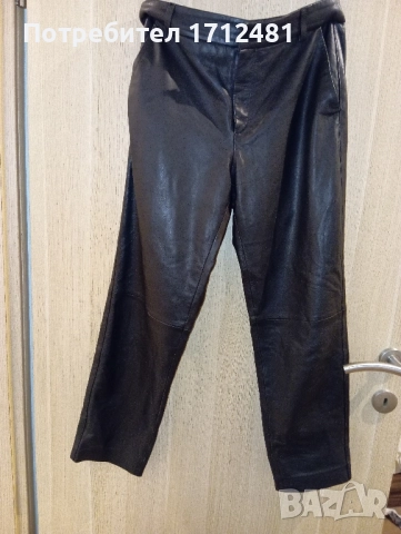 Massimo Dutti естествена кожа , снимка 4 - Панталони - 52506240