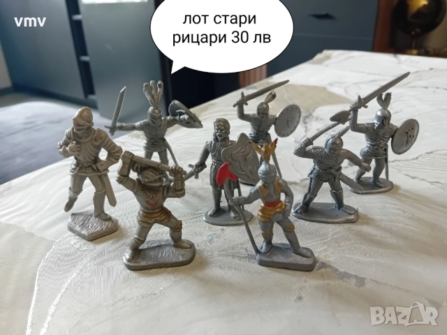 Лотове стари фигури войници рицари каубои индианци моряци пирати , снимка 10 - Колекции - 40184438