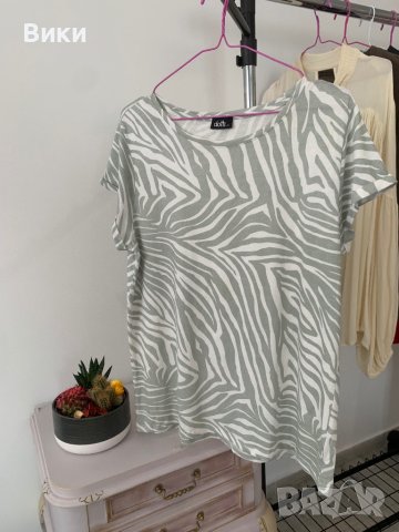 Дамска тениска в размер L-XL, снимка 2 - Тениски - 44086118