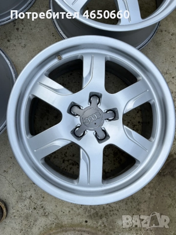 17 цолови алуминиеви джанти за Ауди (Audi), снимка 5 - Гуми и джанти - 52606619