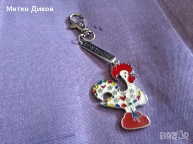 Galo de Barcelos keychain Portugal ключодържател нов символа  на Португалия петела Гало емайл, снимка 6 - Колекции - 48512259