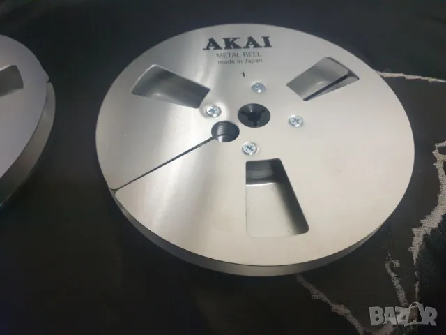 18см ролки Akai Ролките са в добро състояние. Метални са. Двете ги давам за 140 , снимка 5 - Декове - 48348374