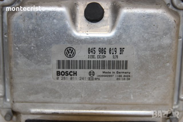 Моторен компютър ECU VW Polo (2001-2005г.) 045 906 019 BF / 045906019BF / 0 281 011 241 / 0281011241, снимка 2 - Части - 43324453