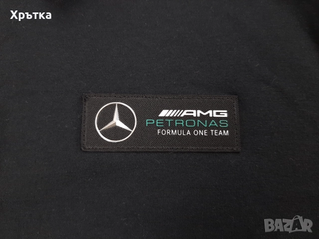 Mercedes-AMG Petronas - Оригинална мъжка тениска с яка размер S, снимка 7 - Тениски - 52939249