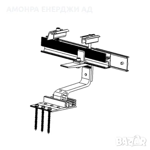 AR2 Клипс 03 L30 за монтаж на соларни системи, снимка 3 - Друга електроника - 49039819