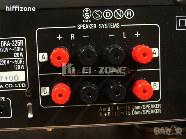 РЕСИВЪР  Denon dra-325r , снимка 8 - Ресийвъри, усилватели, смесителни пултове - 40334187