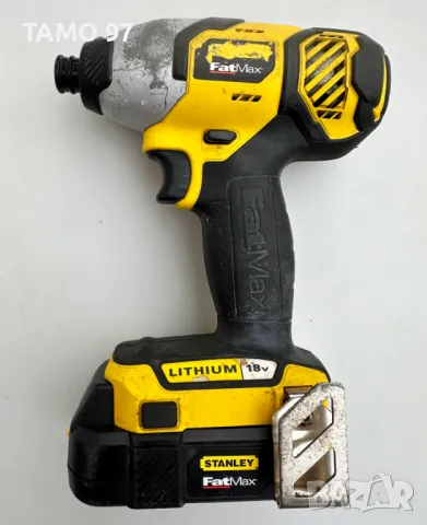 Stanley Fatmax сет - Акумулаторен ъглошлайф, зеге, импакт, виброшлайф 5 батерии, снимка 7 - Други инструменти - 48201508
