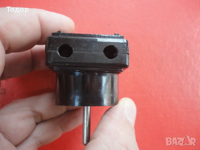 Рядък немски бакелитов разклонител щепсел 3 Райх , снимка 4 - Антикварни и старинни предмети - 43526609