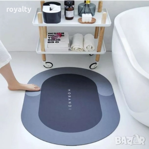 Силно абсорбиращ килим за баня против хлъзгане Различни цветове 