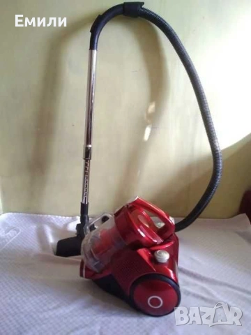 Прахосмукачка с контейнер (с циклонен ефект), снимка 2 - Прахосмукачки - 53442252