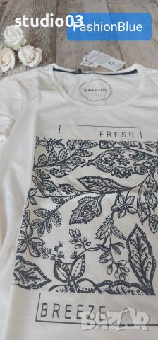 Дамска тениска TAIFUN , снимка 3 - Тениски - 37155052