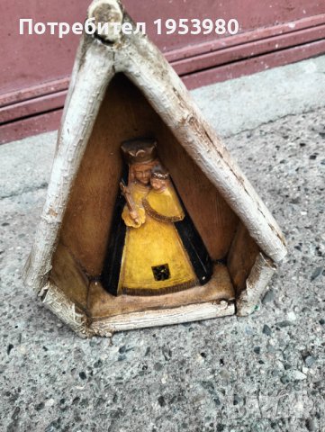 Дева Мария и младенеца, снимка 2 - Антикварни и старинни предмети - 43684767