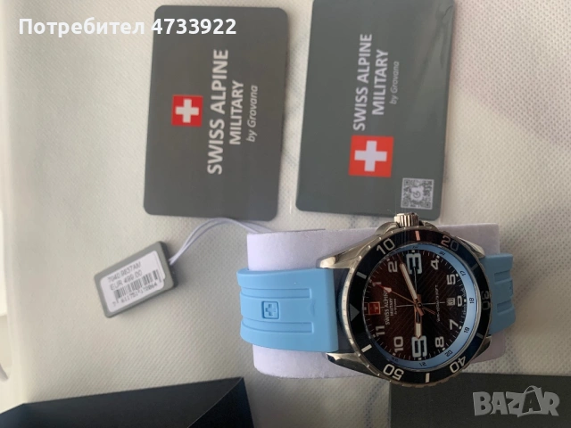 Часовник Swiss Alpine Military , снимка 2 - Мъжки - 53430525