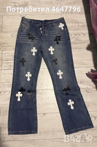 Chrome hearts дънки размер М чисто нови 