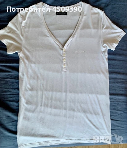 Emporio Armani - Мъжка тениска, снимка 2 - Тениски - 51406610