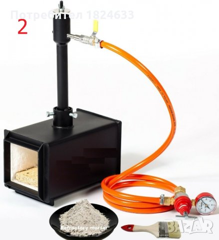 Пропанов оджак ковашко газово огнище , горелка пропанова, снимка 2 - Други машини и части - 35310426