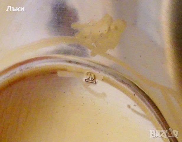 Бронзов съд,фруктиера 31 см.,Wolff. , снимка 4 - Антикварни и старинни предмети - 27148348