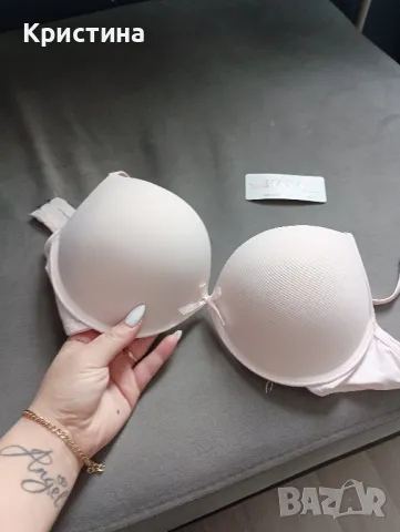 Чисто нов бебешко розов сутиен! Чашка B 48/110!, снимка 4 - Бельо - 48343540