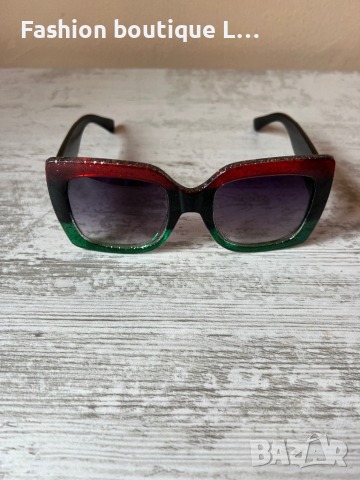 GUCCI Квадратни големи слънчеви очила ❤️💚🖤, снимка 2 - Слънчеви и диоптрични очила - 44900193