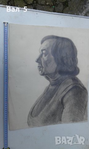 Стари големи майсторски рисунки с молив 7 броя . Рисунка, снимка 4 - Картини - 43984765
