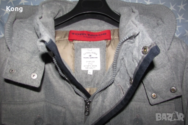 мъжко Оригинално Tom Tailor парка Германия Найки бомбер яке Том Тейлър Nike , снимка 2 - Якета - 52803366
