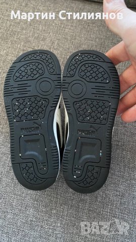Puma Rebound Jr 370493 02 black, снимка 2 - Детски маратонки - 37923691