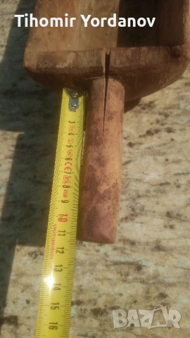 Стара дървена лопатка., снимка 11 - Антикварни и старинни предмети - 51119221