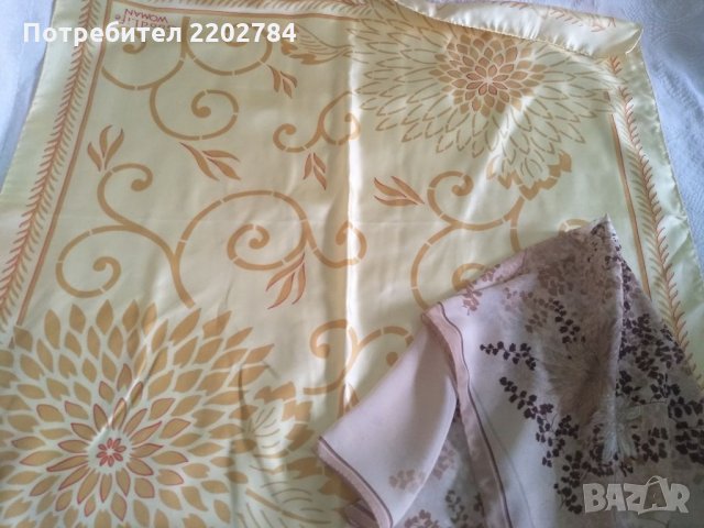 Davidoff шал естествена коприна с подарък, снимка 1 - Шалове - 33142256