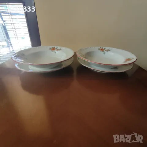 Порцеланови чинии дълбоки барок, снимка 7 - Чинии - 47743282