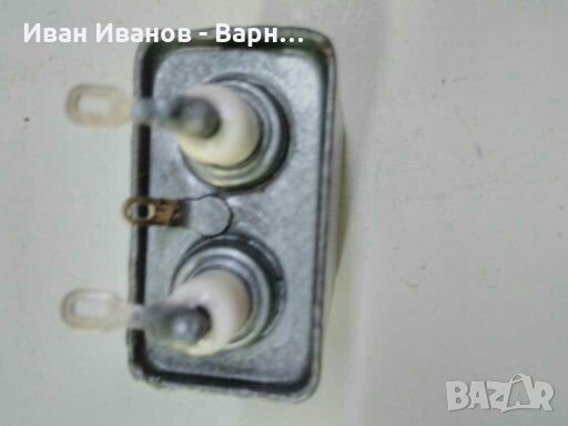 Руски Кондензатор високоволтов  К41-1а ; 0.22mF / 2500V(2,5kV);Русия/СССР/, снимка 2 - Друга електроника - 33672405