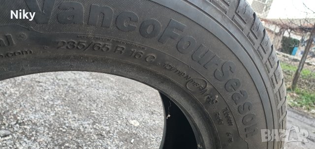 Всесезонна гума Continental 235х65х16 , снимка 4 - Гуми и джанти - 43478151