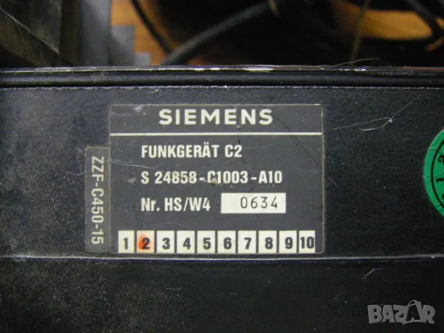 Висок клас програмируем радиотелефон SIEMENS Mobiltelefon C2, снимка 8 - Siemens - 47294187