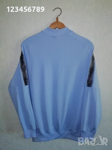 Manchester City Nike оригинално мъжко горнище Манчестър Сити футболно спортно размер L, снимка 2 - Спортни дрехи, екипи - 53166409