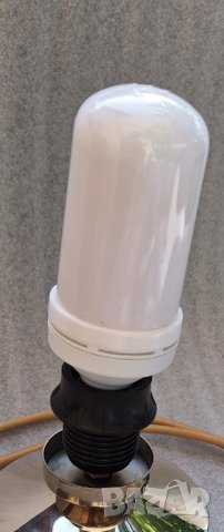 Крушка с ефект на горящ пламък