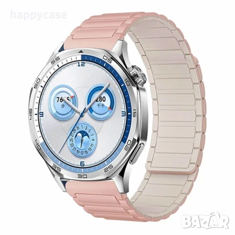 MAGNETIC Каишка за смарт часовник Huawei Watch/Samsung/Apple/Xiaomi/Garmin/Amazfit/Casio/Honor, снимка 8 - Каишки за часовници - 47882996
