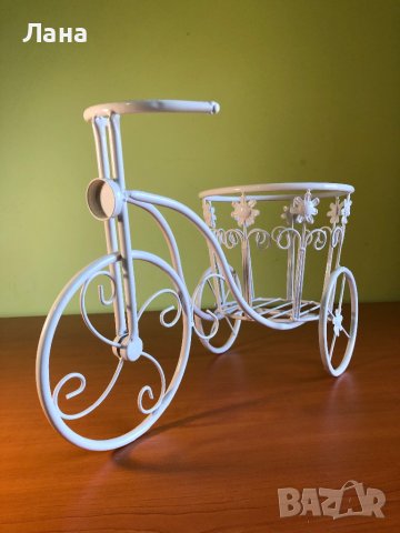 Цветарник «велосипед «, снимка 2 - Декорация за дома - 43146984