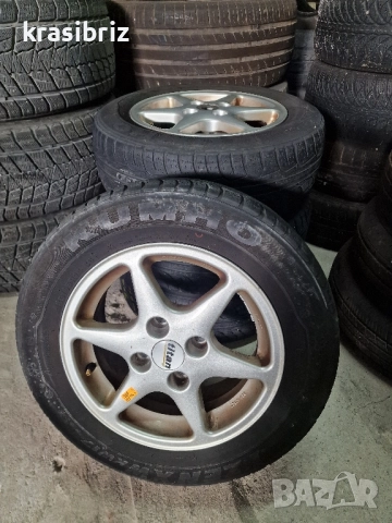 К-т Алуминиеви Джанти-titan-с Зимни гуми-Kumho-внос от Германия!, снимка 3 - Гуми и джанти - 52489075