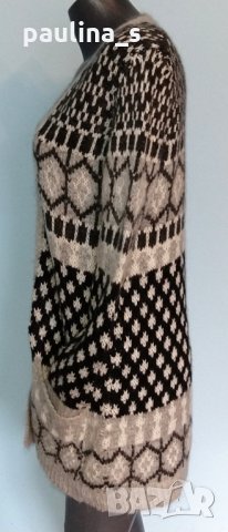 Жилетка "Zara" - вълна и мохер / голям размер, снимка 4 - Жилетки - 28153166